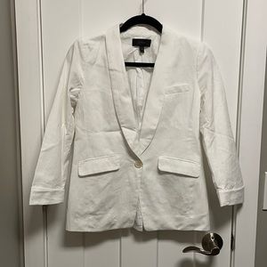 JCrew linen blazer